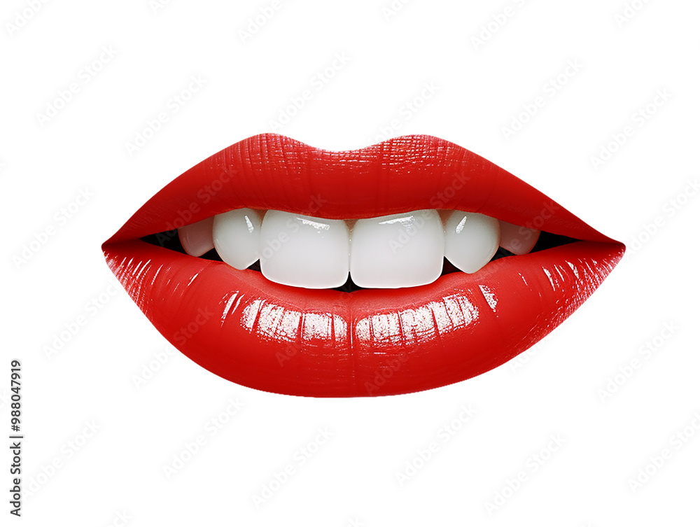 smiling mouth with lips smiling mouth with lips