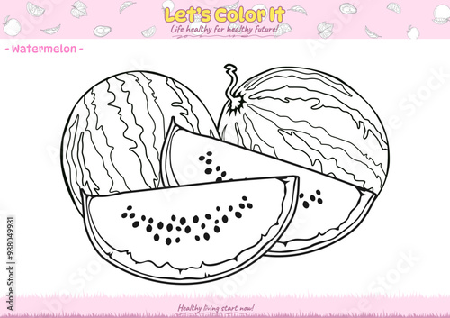 Lets color it Watermelon
