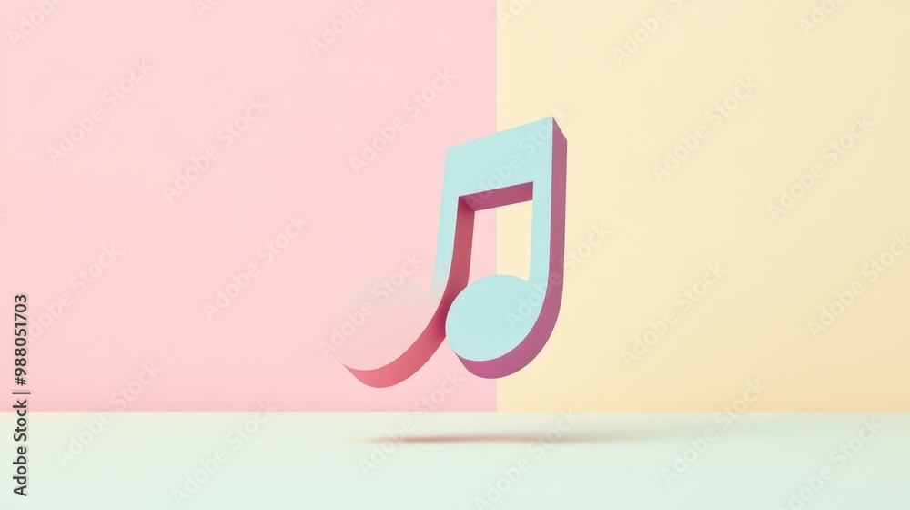 Simple Musical Note Vector on Transparent Background with Pastel Colors | Minimalist Music Symbol Design for Graphics and Prints Simple Musical Note Vector on Transparent Background with Pastel Colors | Minimalist Music Symbol Design for Graphics and Prints