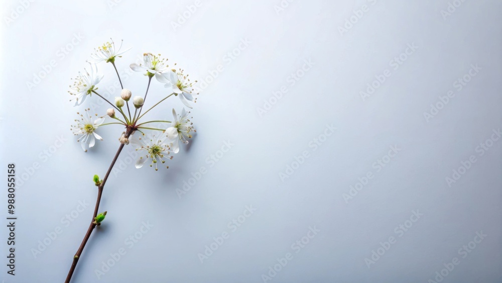 of a simple flower with several branches , floral, nature, plant, bloom, petals, garden, botanical, design, artistic, growth of a simple flower with several branches , floral, nature, plant, bloom, petals, garden, botanical, design, artistic, growth