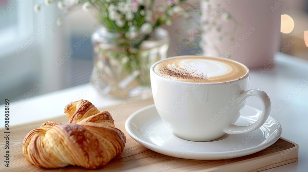 Coffee and Croissant Coffee and Croissant