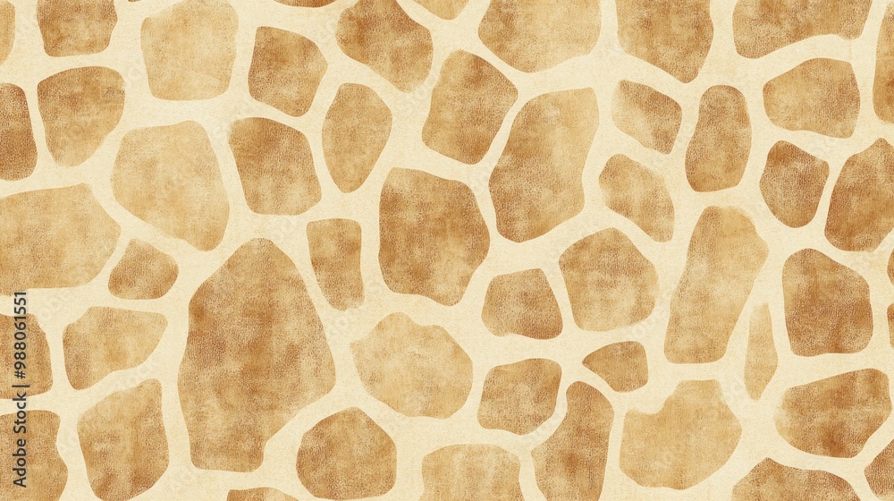A textured background resembling a giraffe's coat with irregular brown spots on a light base. A textured background resembling a giraffe's coat with irregular brown spots on a light base.