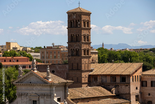 Canvas Print Views of Rome, Italy