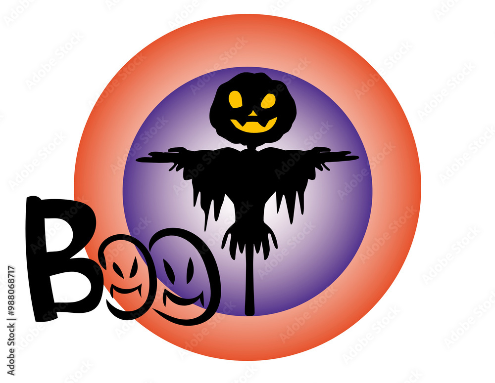 Fototapeta premium Halloween Icons