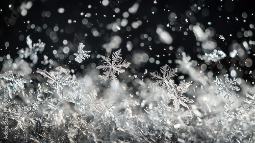 Winter Wonderland: Macro sh...
