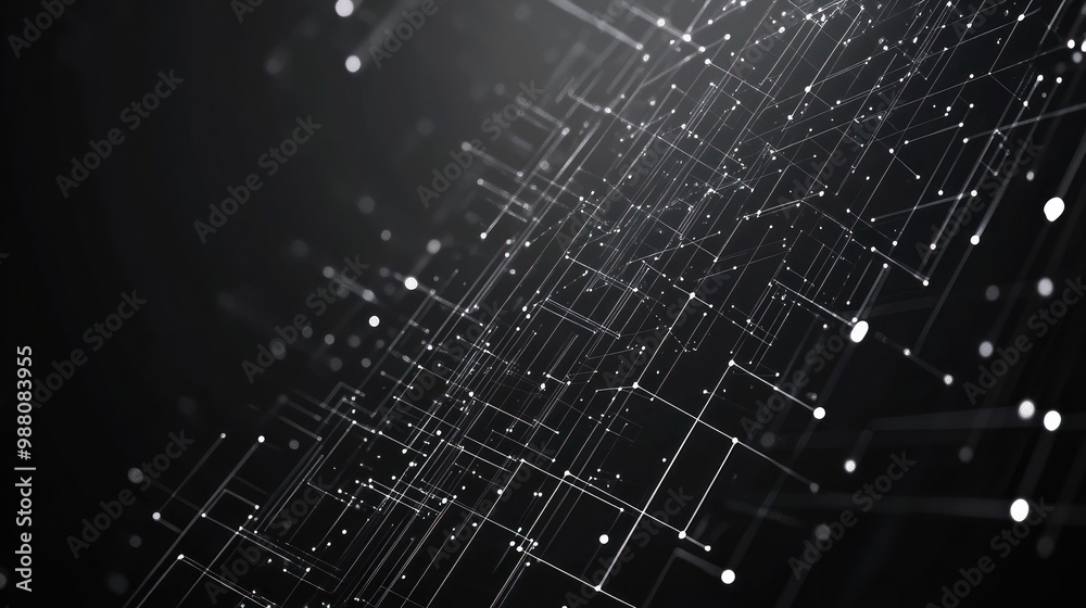 Fototapeta premium Abstract Network Connection