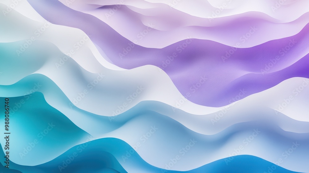 Fototapeta premium Abstract Wavy Background