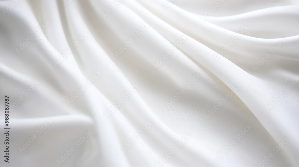 Obraz premium Abstract White Fabric Texture