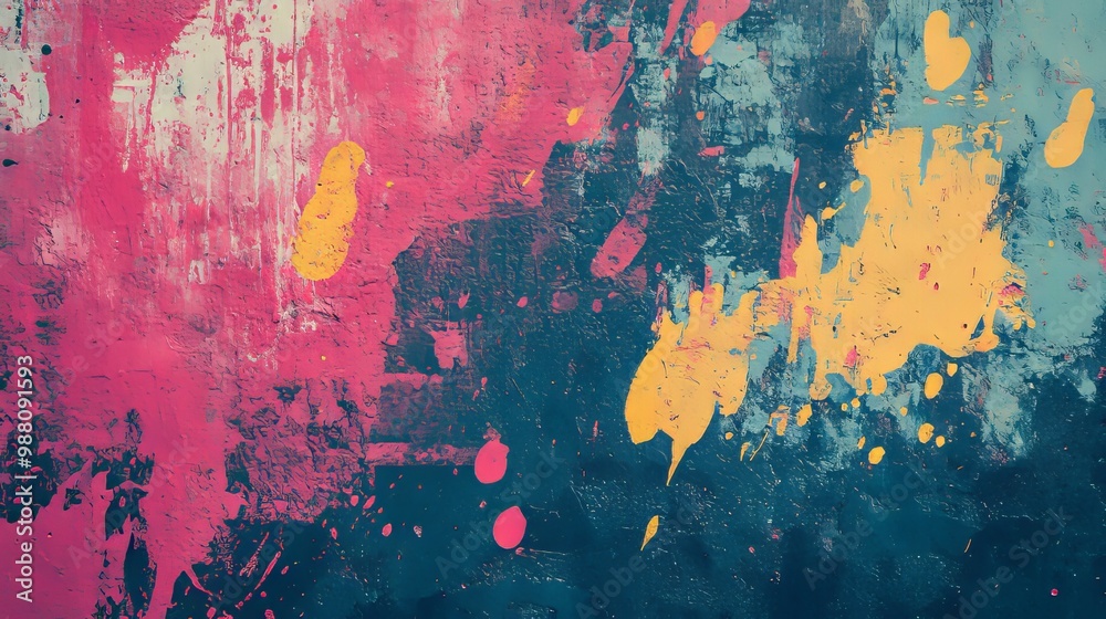 vibrant abstract grunge art background texture with colorful paint splashes vibrant abstract grunge art background texture with colorful paint splashes