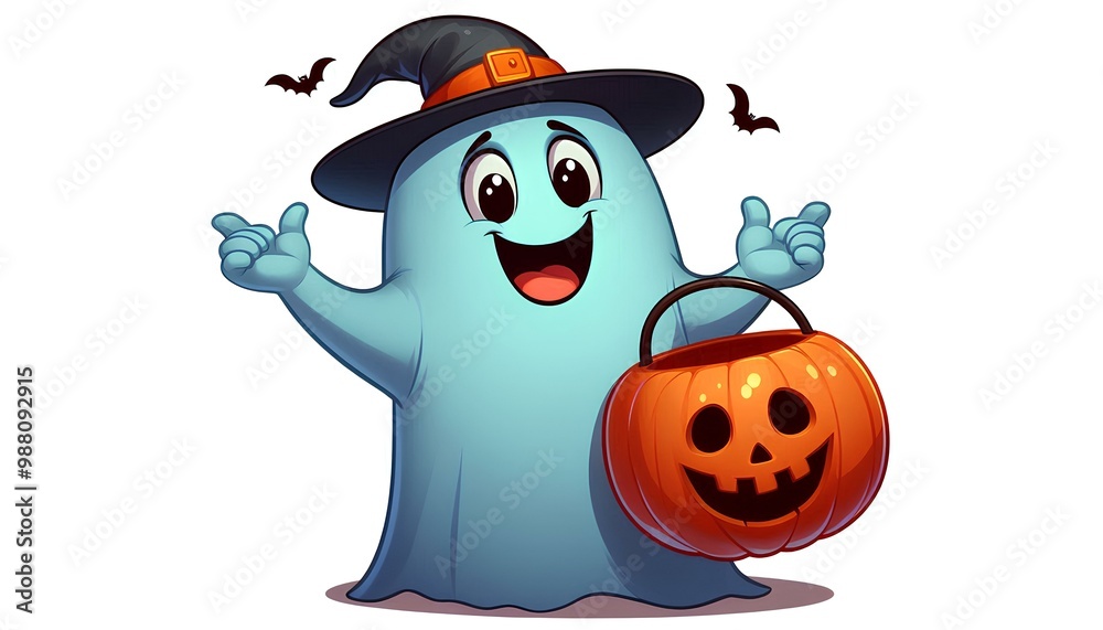 Fototapeta premium halloween ghost