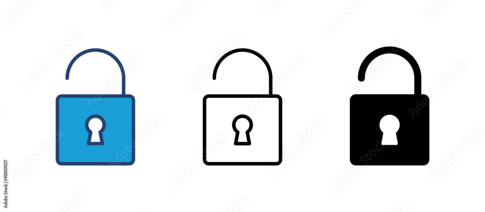 Lock icon vector. Padlock icon vector. Encryption icon. Security symbol Lock icon vector. Padlock icon vector. Encryption icon. Security symbol