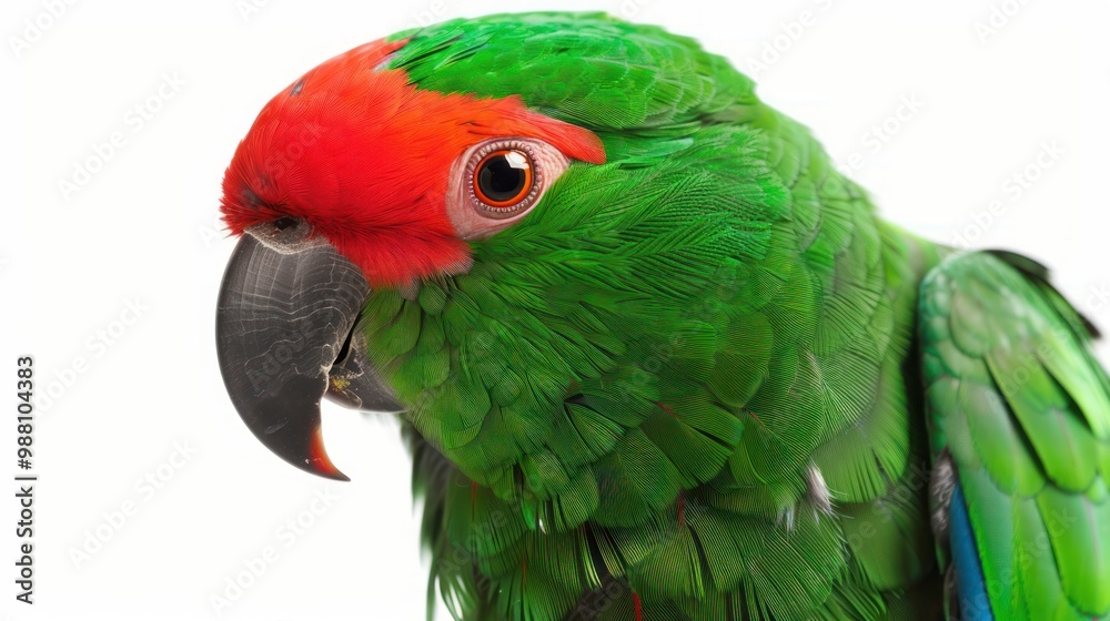 Obraz premium Green-winged Macaw Portrait