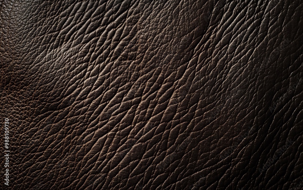 Fine-Grain Leather Texture in Deep Brown with Visible Grain and Subtle Natural Imperfections Fine-Grain Leather Texture in Deep Brown with Visible Grain and Subtle Natural Imperfections