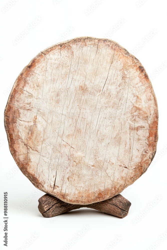 Weathered wooden log cross-section Weathered wooden log cross-section