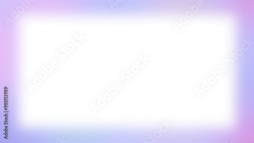 Soft gradient frame