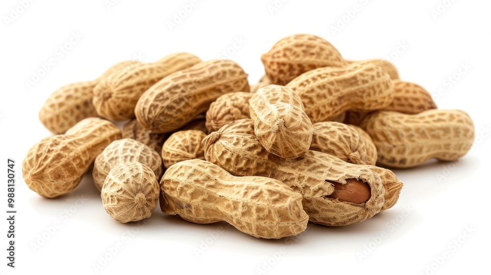Close-up of a Pile of Peanuts Close-up of a Pile of Peanuts