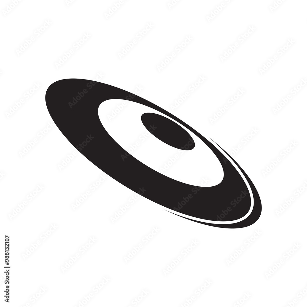 frisbee logo icon frisbee logo icon