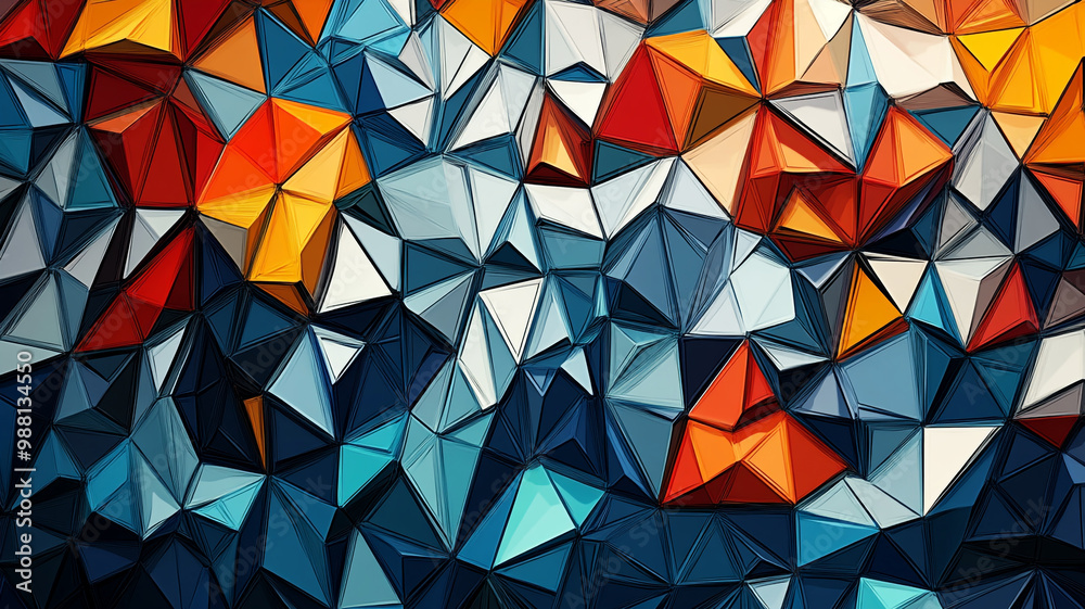 Abstract black geometric pattern showcasing triangular shapes with depth and texture Abstract black geometric pattern showcasing triangular shapes with depth and texture