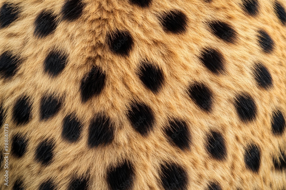 Cheetah Animal Skin Texture Background