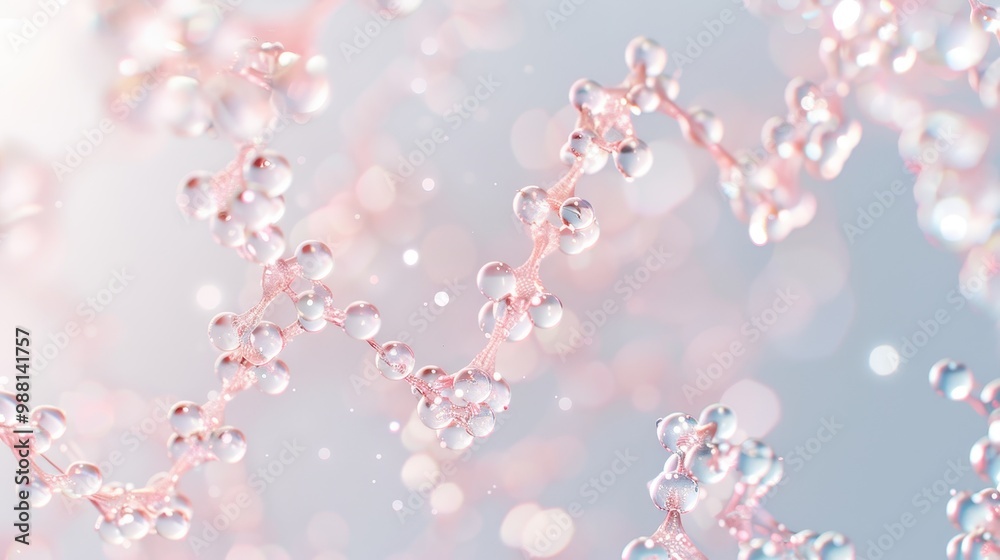 Dynamic DNA Transformations, vibrant DNA molecules evolving into intricate shapes and patterns, representing the ever-changing essence of life, set against a minimalist backdrop