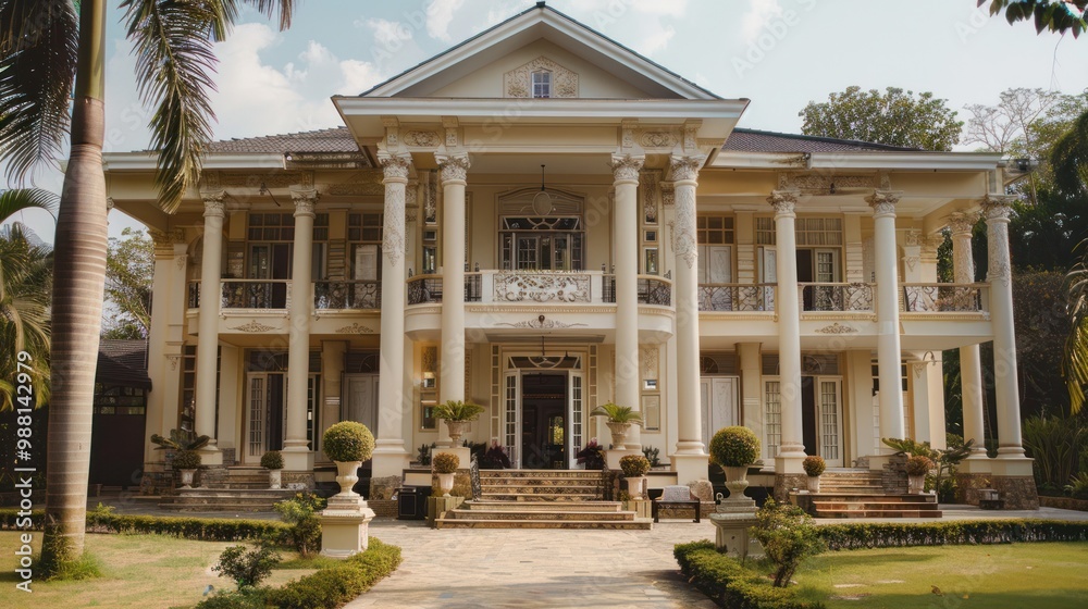 Obraz premium Magnificent Colonial Mansion