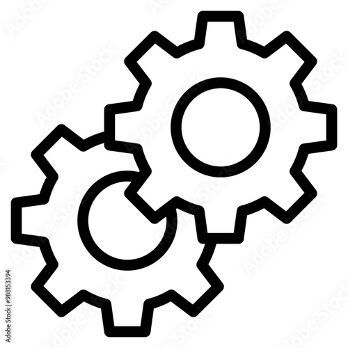 engine, gear icon