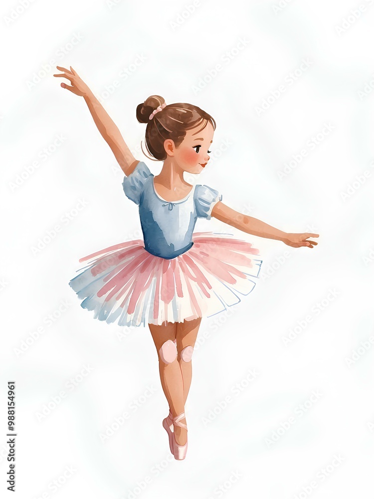 Watercolor Ballerina, Little girl ballerina, Kids dancing, digital download, white background, clipart, birthday, Pink Baby Ballerina Watercolor Ballerina, Little girl ballerina, Kids dancing, digital download, white background, clipart, birthday, Pink Baby Ballerina