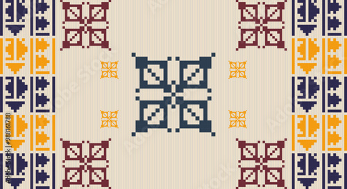 Organic seamless ethnic patterns, Vintage Classic textures for backgrounds, wallpapers, textiles and fashion.