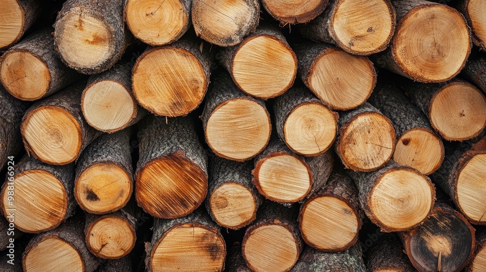 Cut logs. Logging background Cut logs. Logging background