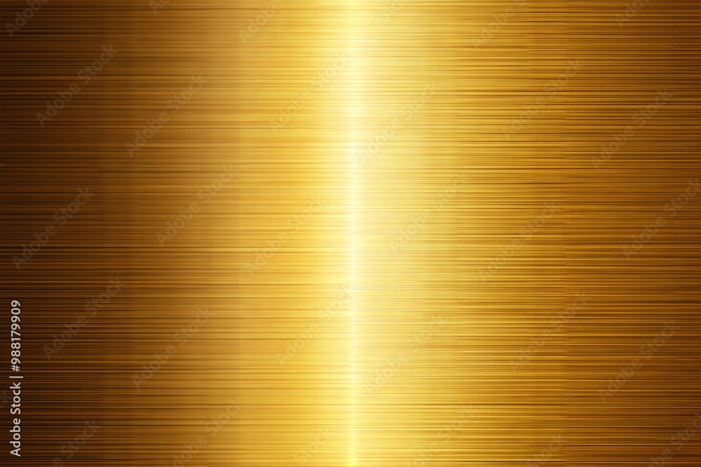 Brushed gold metal texture with reflective surface for background use Brushed gold metal texture with reflective surface for background use
