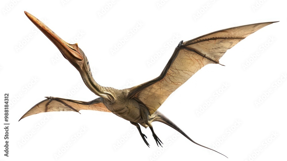 Obraz premium Flying Pterodactyl