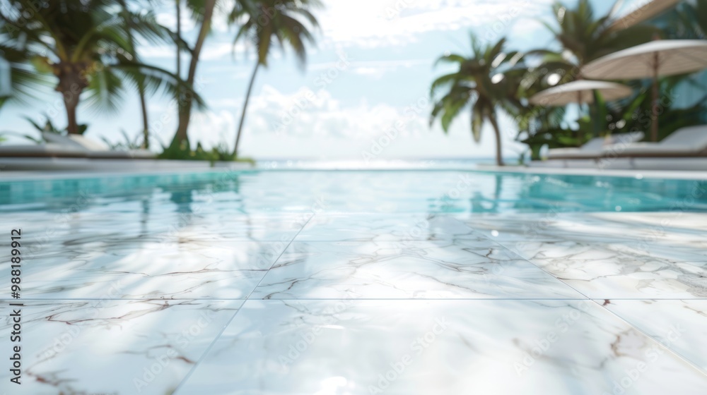 Luxury Poolside Relaxation Luxury Poolside Relaxation