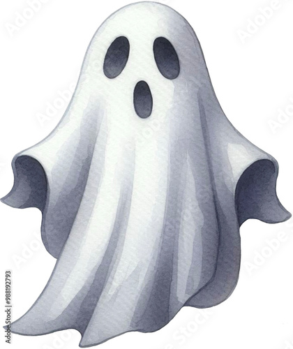 Plakat ghost halloween 