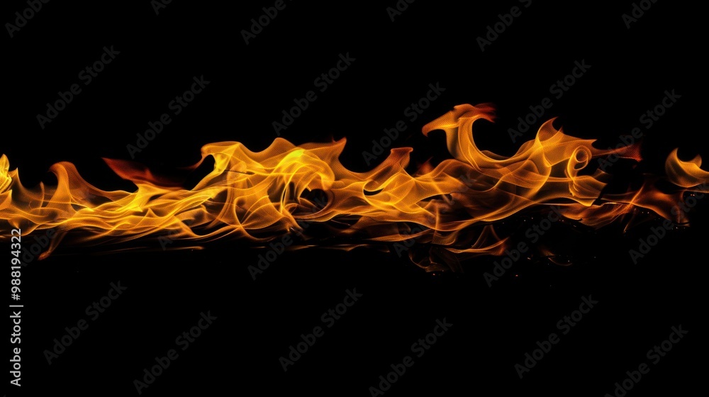 Fototapeta premium Abstract Flame Photography