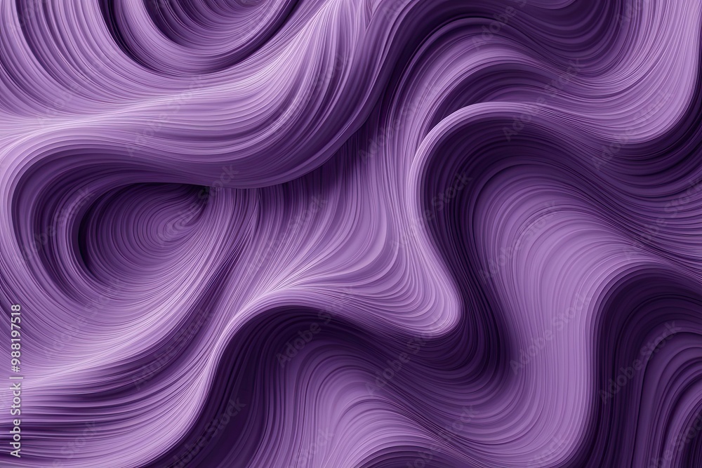 Elegant Purple Wave Pattern Abstract Background with Soft Textured Design Elegant Purple Wave Pattern Abstract Background with Soft Textured Design