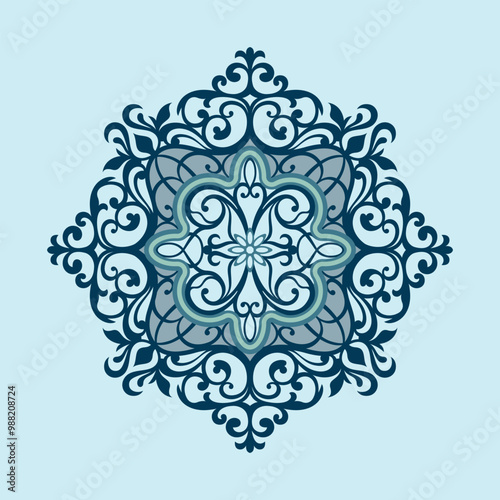 Template for plotter laser cutting of paper, metal engraving, wood carving, cnc, Decorative paper art panel dies