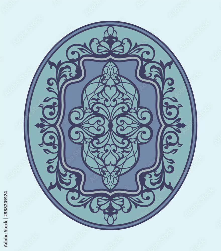 Template for plotter laser cutting of paper, metal engraving, wood carving, cnc, Decorative paper art panel dies
