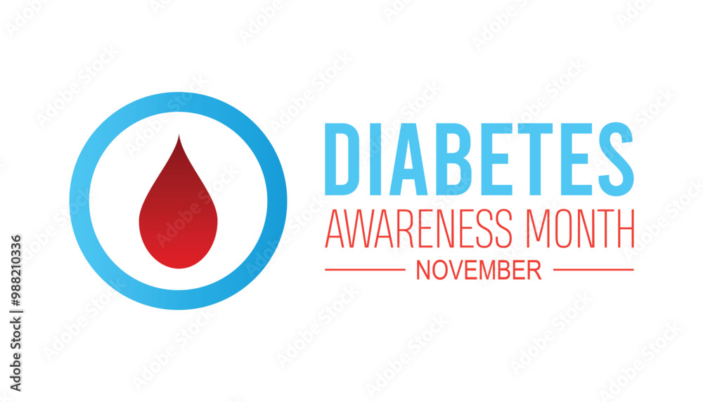 National Diabetes awareness month is observed every year on November. Medical Healthcare Awareness concept. background, placard, banner template Vector illustration design. National Diabetes awareness month is observed every year on November. Medical Healthcare Awareness concept. background, placard, banner template Vector illustration design.