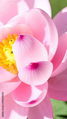Pink Flower Petals Macro Close-up