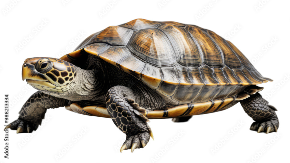 Obraz premium PNG turtle on a transparent background transparent background
