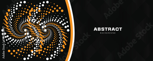 black and white abstract  background with place for text