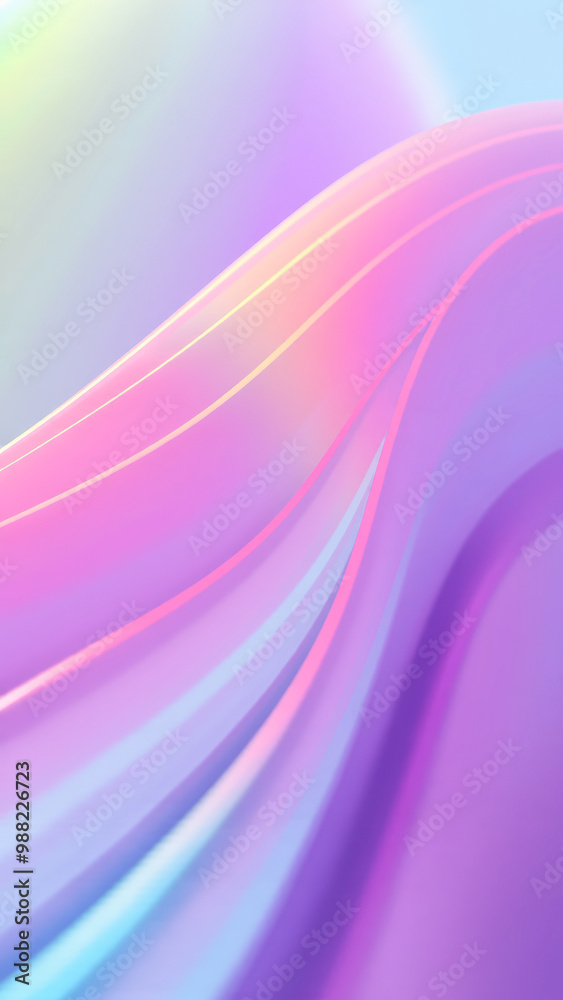 Abstract Gradient Background with Soft Wavy Lines Abstract Gradient Background with Soft Wavy Lines