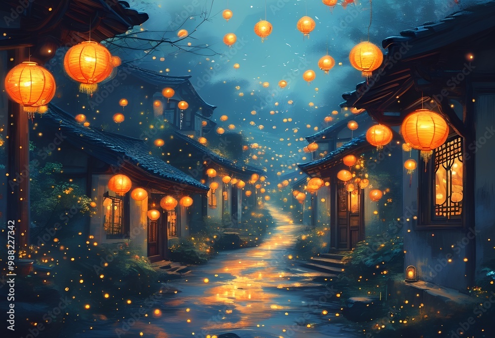 Obraz premium solar creatures