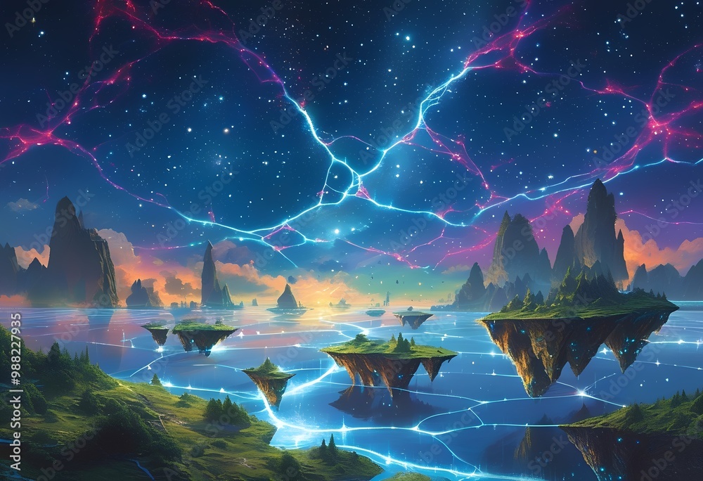 Obraz premium solar creatures