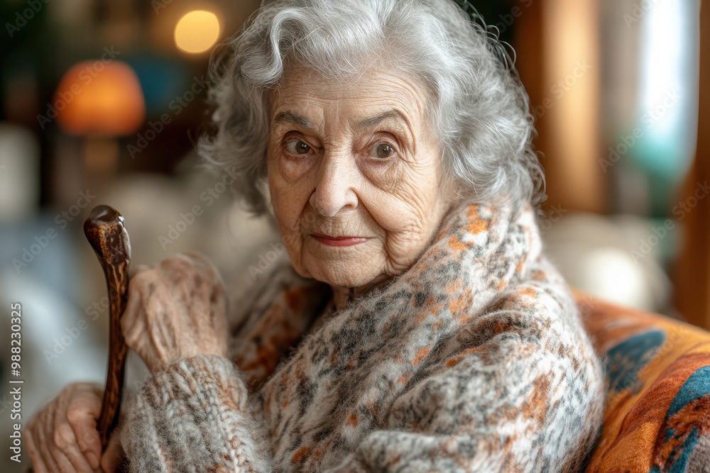 pensioners and their evening life. AI generative. pensioners and their evening life. AI generative.