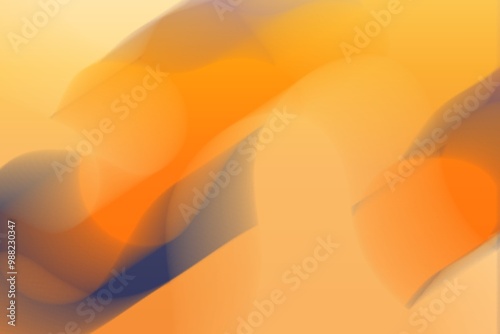 abstract orange background with waves