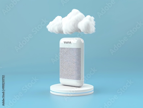 A voice recorder with cloud storage integration photo