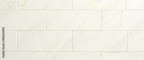 Wallpaper Mural White Marble Tile Wall Torontodigital.ca