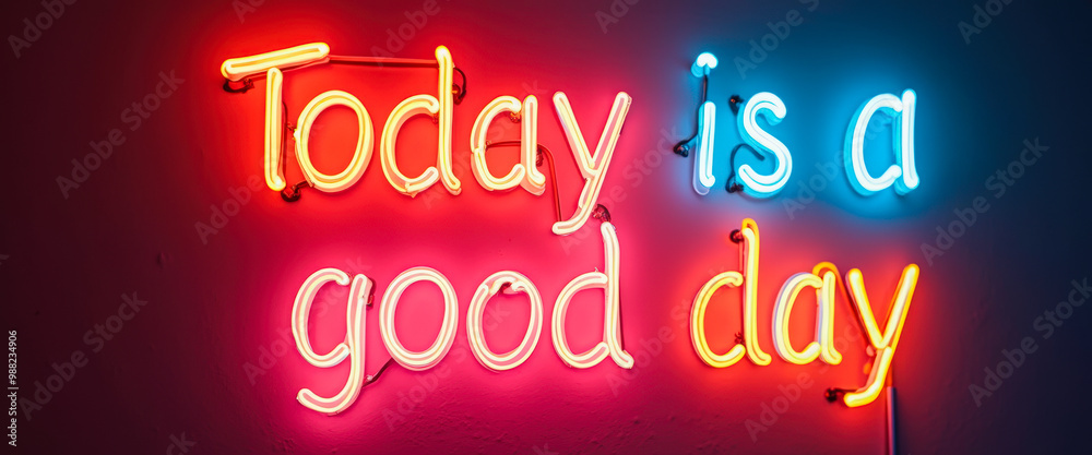 Today is a good day neon sign Today is a good day neon sign