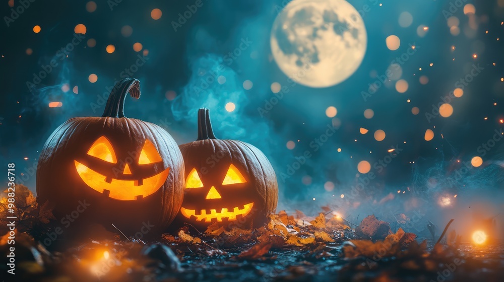 halloween pumpkin on the background halloween pumpkin on the background